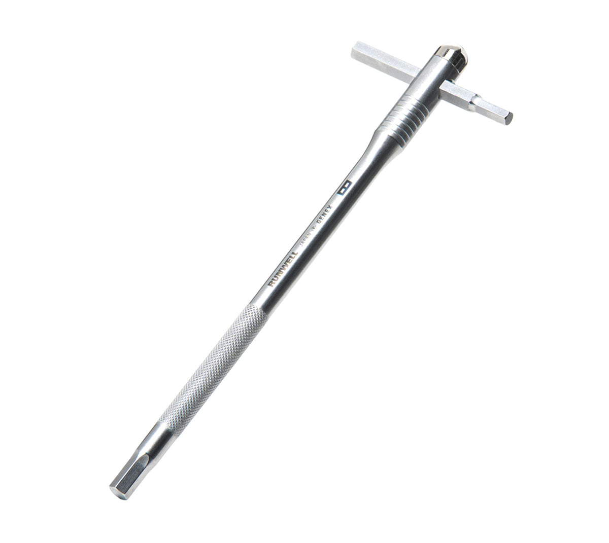 Genex8 Flat Innensechskantschlüssel mit X-Griff - silber