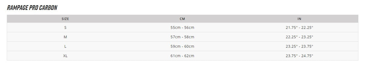Rampage Pro Carbon Mips Helmet Dvide CE-CPSC Fluorescent Orange