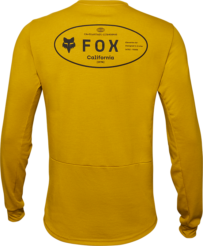 Ranger DR MD Long Sleeve Jersey - Mustard