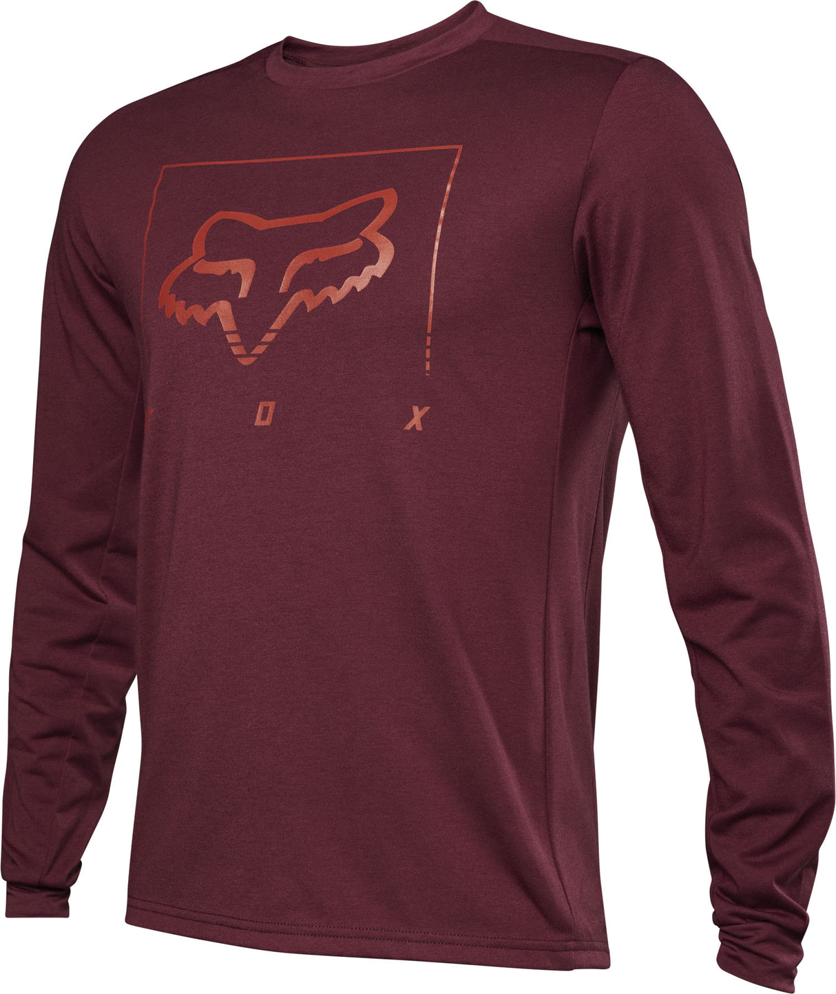 Ranger Dr Md Long Sleeve Jersey Tred - dark maroon