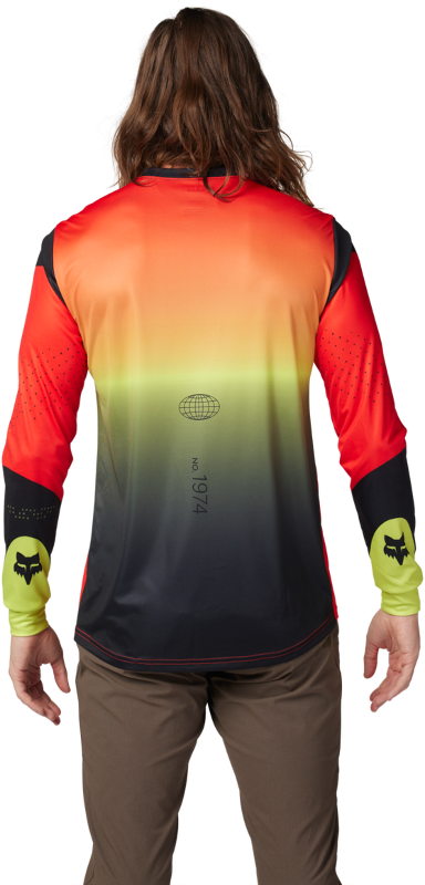 Ranger Long Sleeve Jersey Revise - Red/Yellow