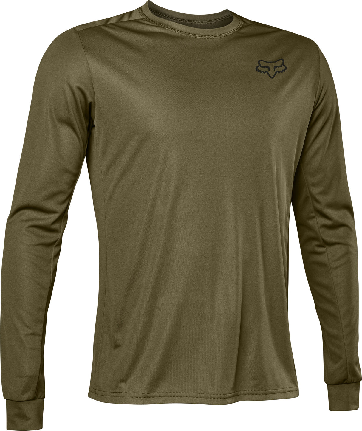 Ranger Long Sleeve Jersey Font - olive green
