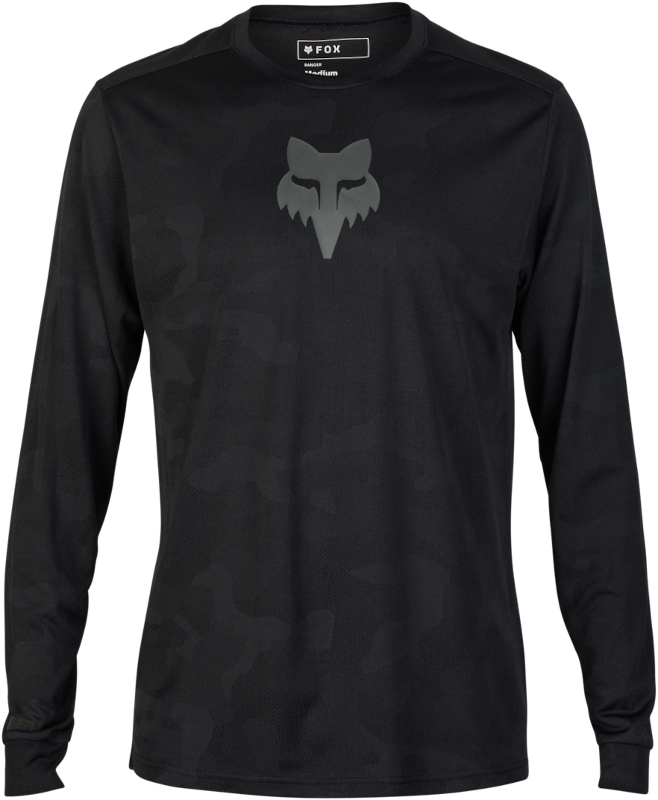 Ranger Tru Dri Long Sleeve Jersey - Black