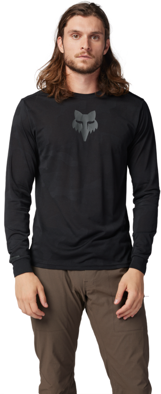 Ranger Tru Dri Long Sleeve Jersey - Black