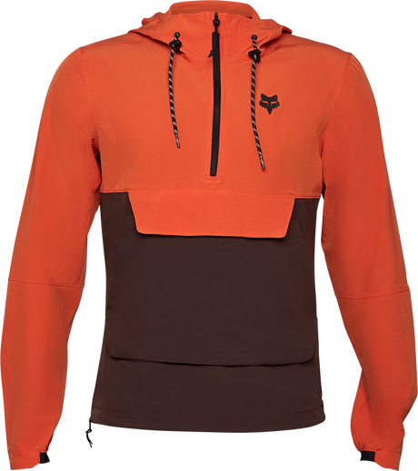Ranger Wind Pullover - Atomic Orange
