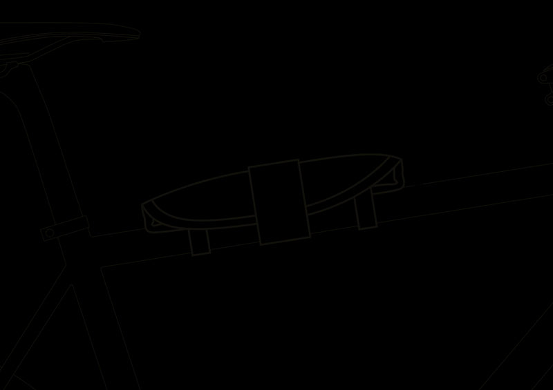 Hike a Bike Harness - schwarz