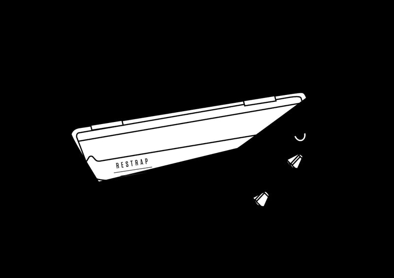 Adventure Race Rahmentasche - Schwarz