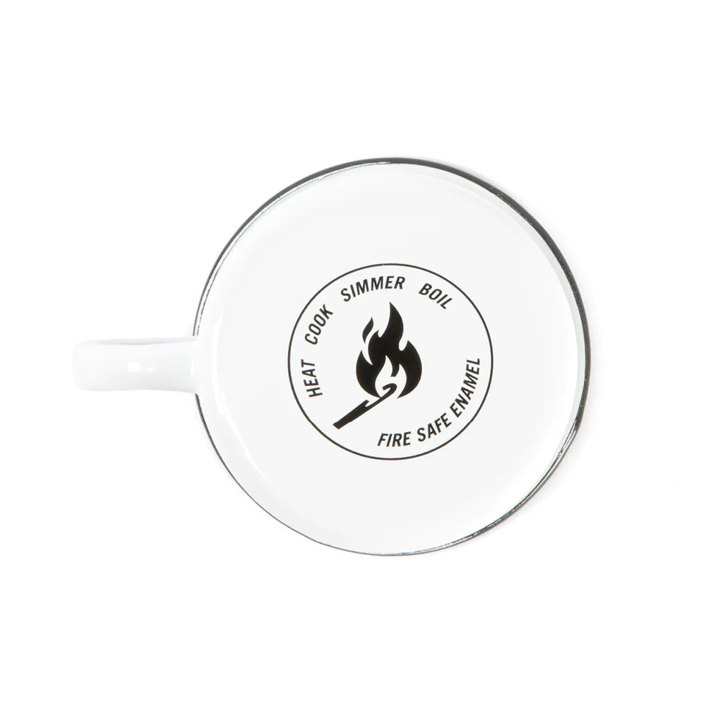 Technical Enamel Mug - weiß