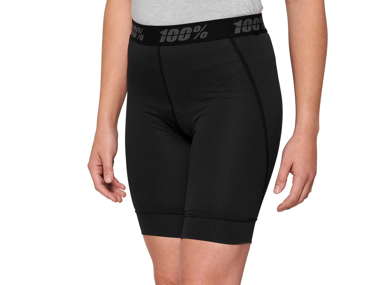 Ridecamp Women Shorts with Liner - black