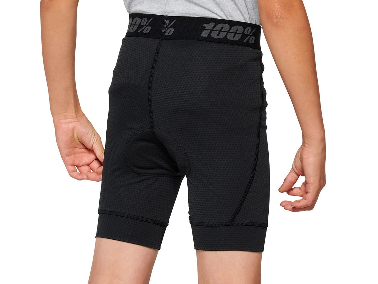 Ridecamp Youth Shorts with Liner - black