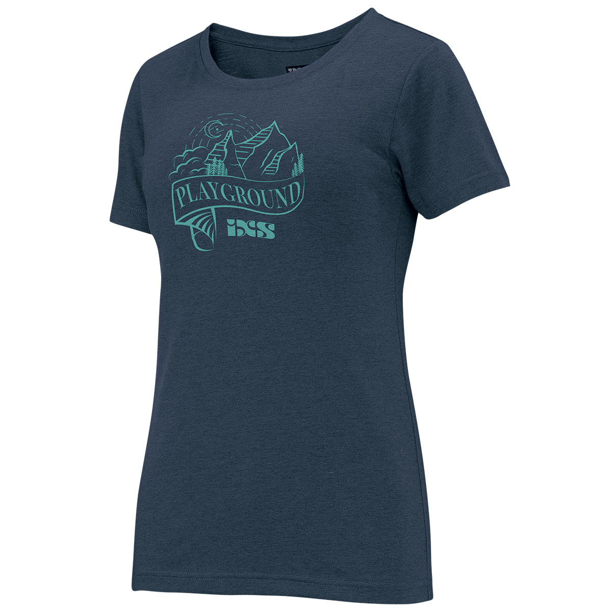 Ridge Damen T-Shirt - Blau iXS