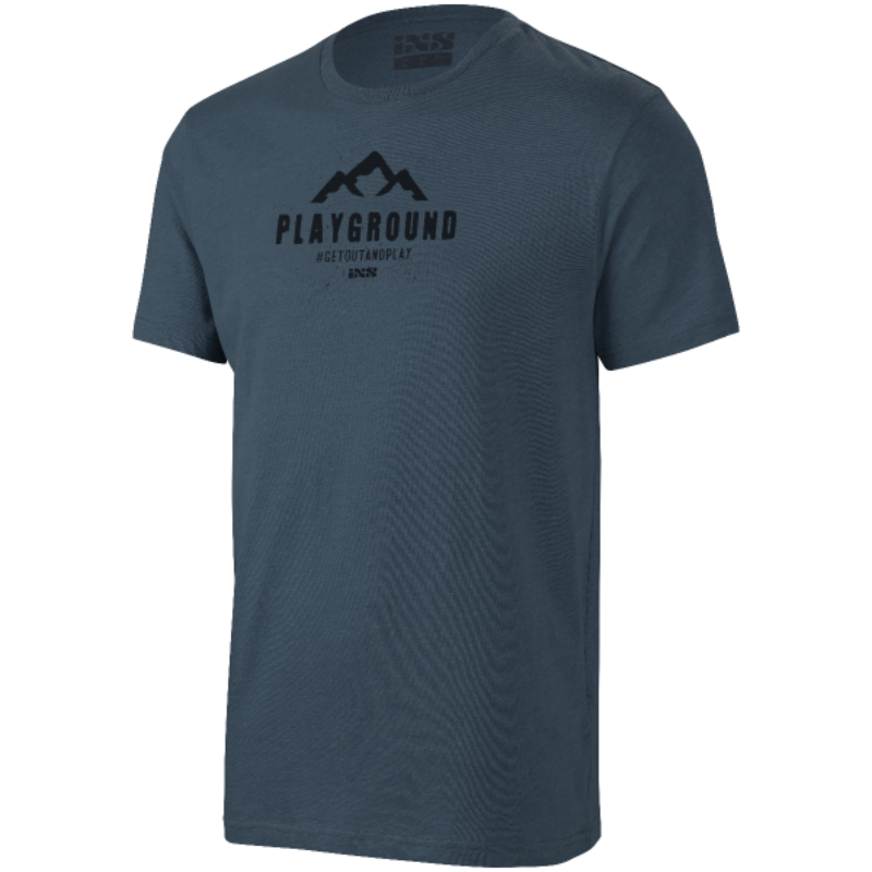 Ridge T-Shirt - Blau iXS