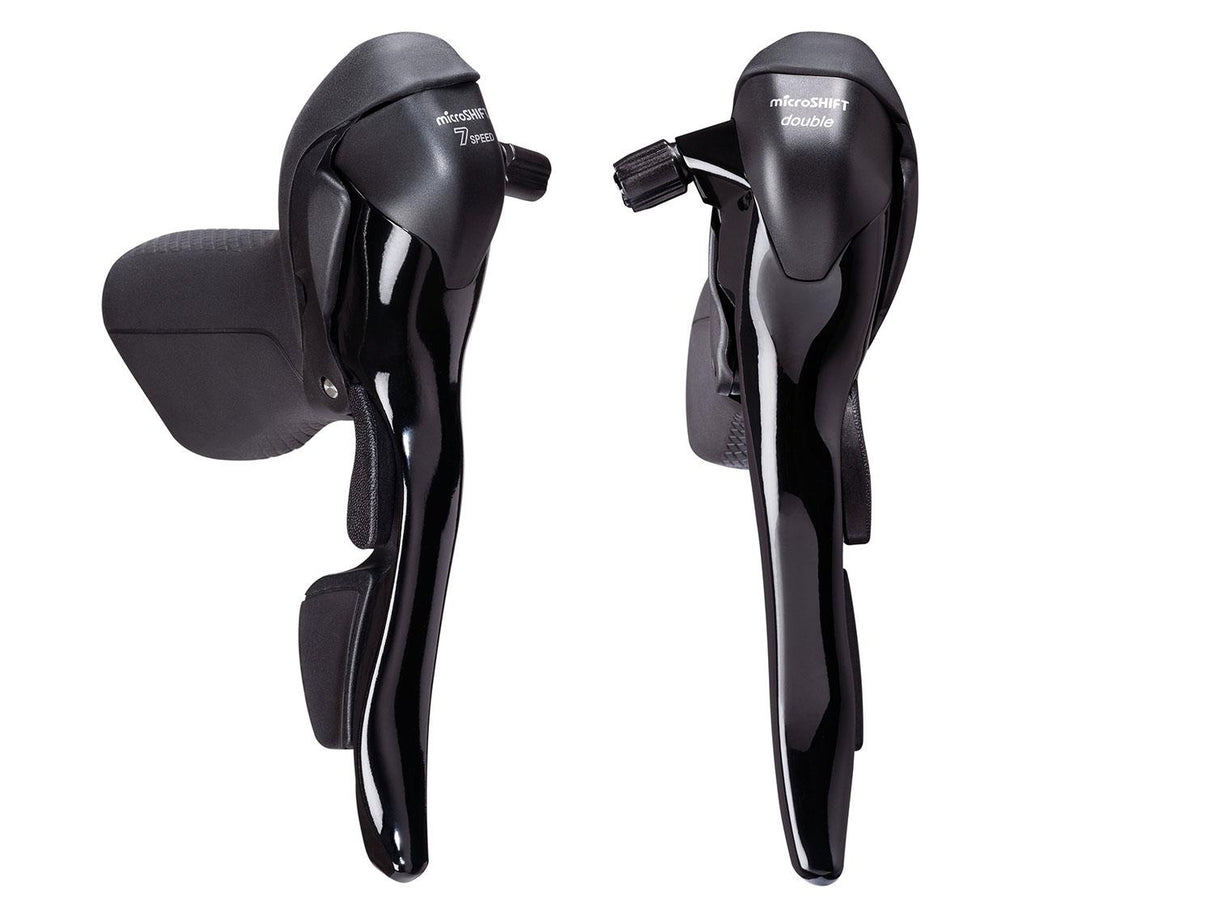 Road Dual Control Levers 2x7 speed - black