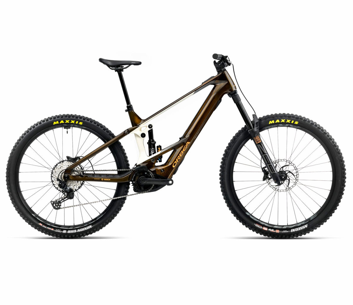 WILD M20 Caramel Carbon View (Gloss) - Cream White (Matt) Orbea