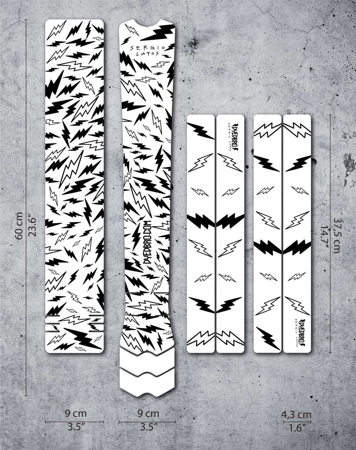 Rahmenschutz Kit - Sergio Layos BMX Signature Edition