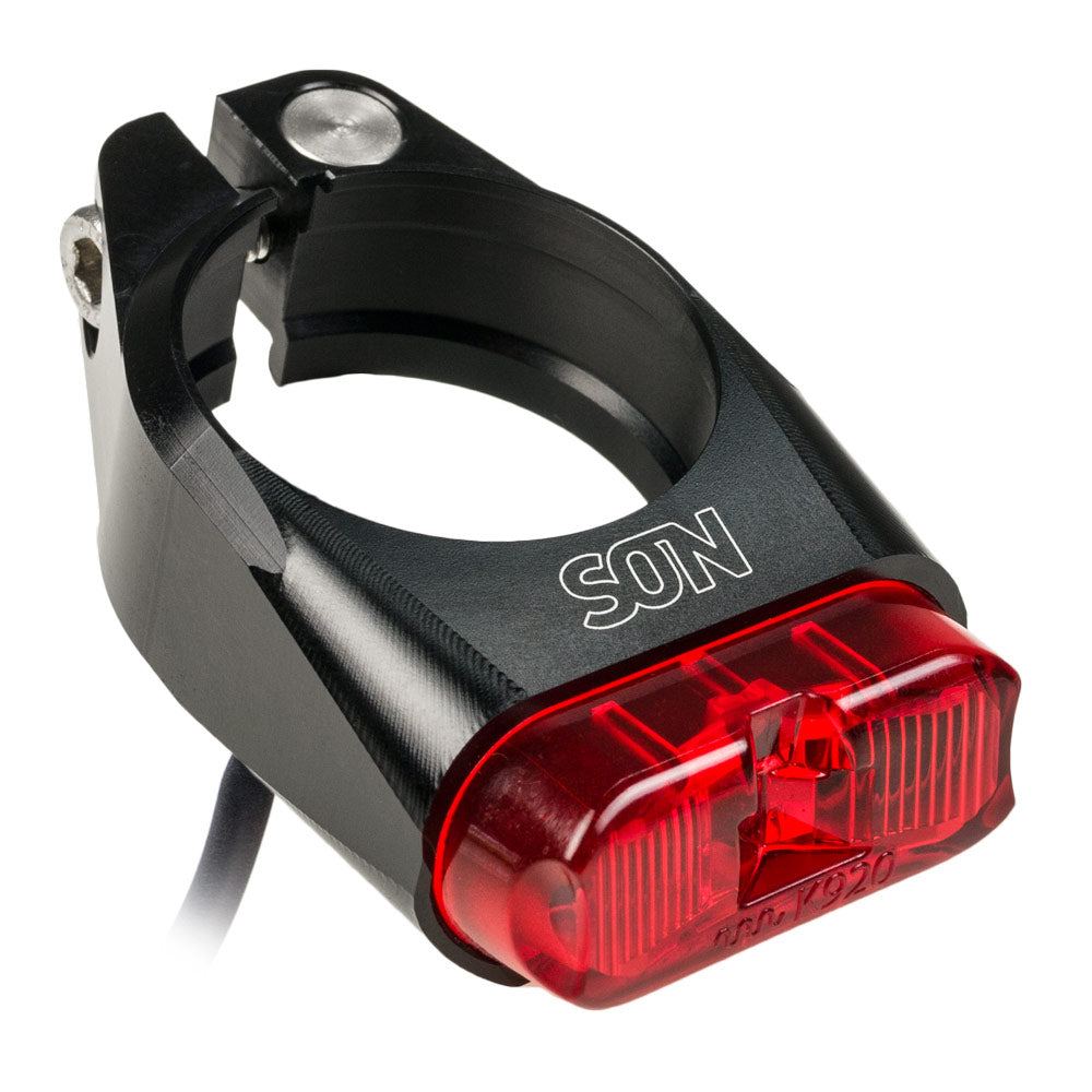 Rücklicht Sattelschelle - schwarz