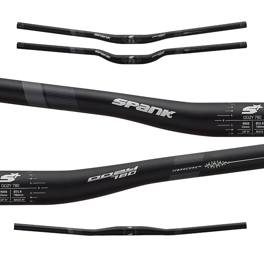 Spank Oozy LTD 780 VIBRO CORE, All Mountain, 780mm, 31.8mm - black/grey