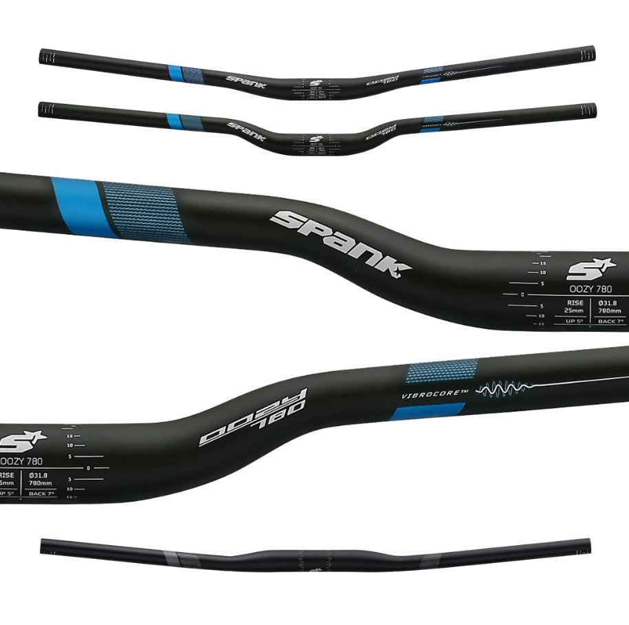 Spank Oozy LTD 780 VIBRO CORE, All Mountain, 780mm, 31.8mm - black/grey