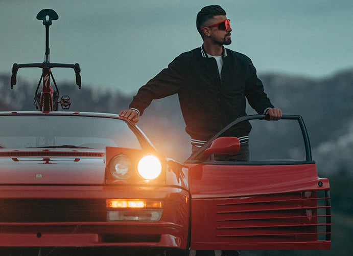 Speedcraft - Peter Sagan LE - Translucent Red - HiPER Mirror Lens