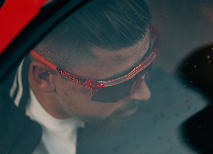 Speedcraft - Peter Sagan LE - Translucent Red - HiPER Mirror Lens