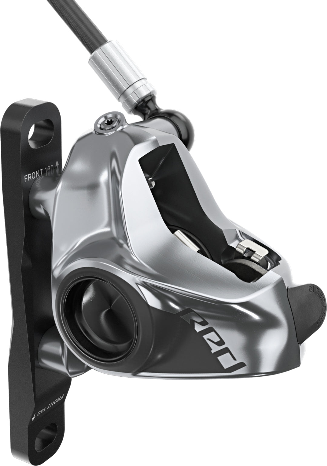 Kit RED eTap AXS 2-fach, ohne Kurbel, hydr., 6-Bolt flat mount, 2-Piece inkl. 160mm Bremscheiben