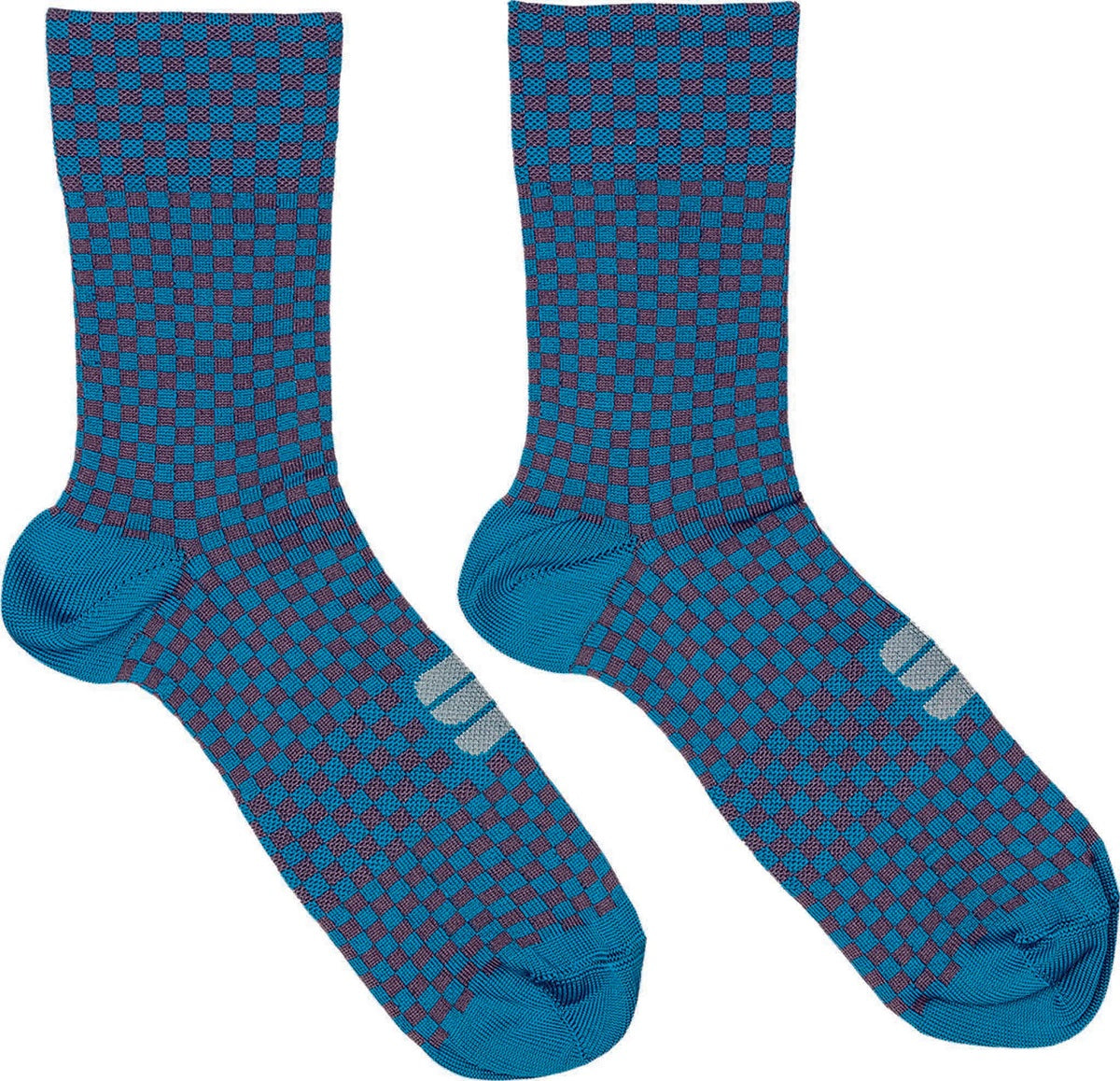 Checkmate Women Socks - Berry Blue Mauve