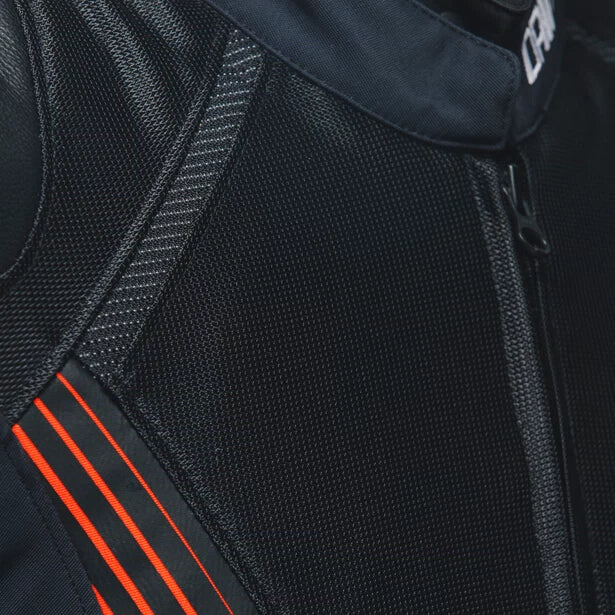 SUPER RIDER 2 Absoluteshell™ Jacke - Black/Dark-Gull-Gray/Fluo-Red
