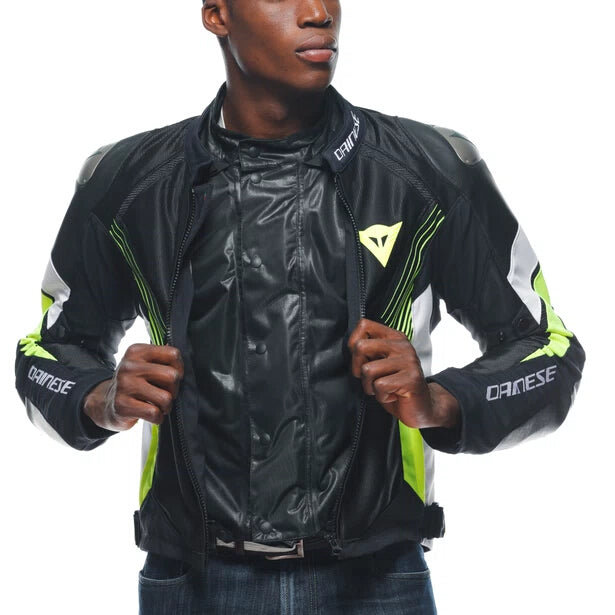 SUPER RIDER 2 Absoluteshell™ Jacke - Black/White/Fluo-Yellow
