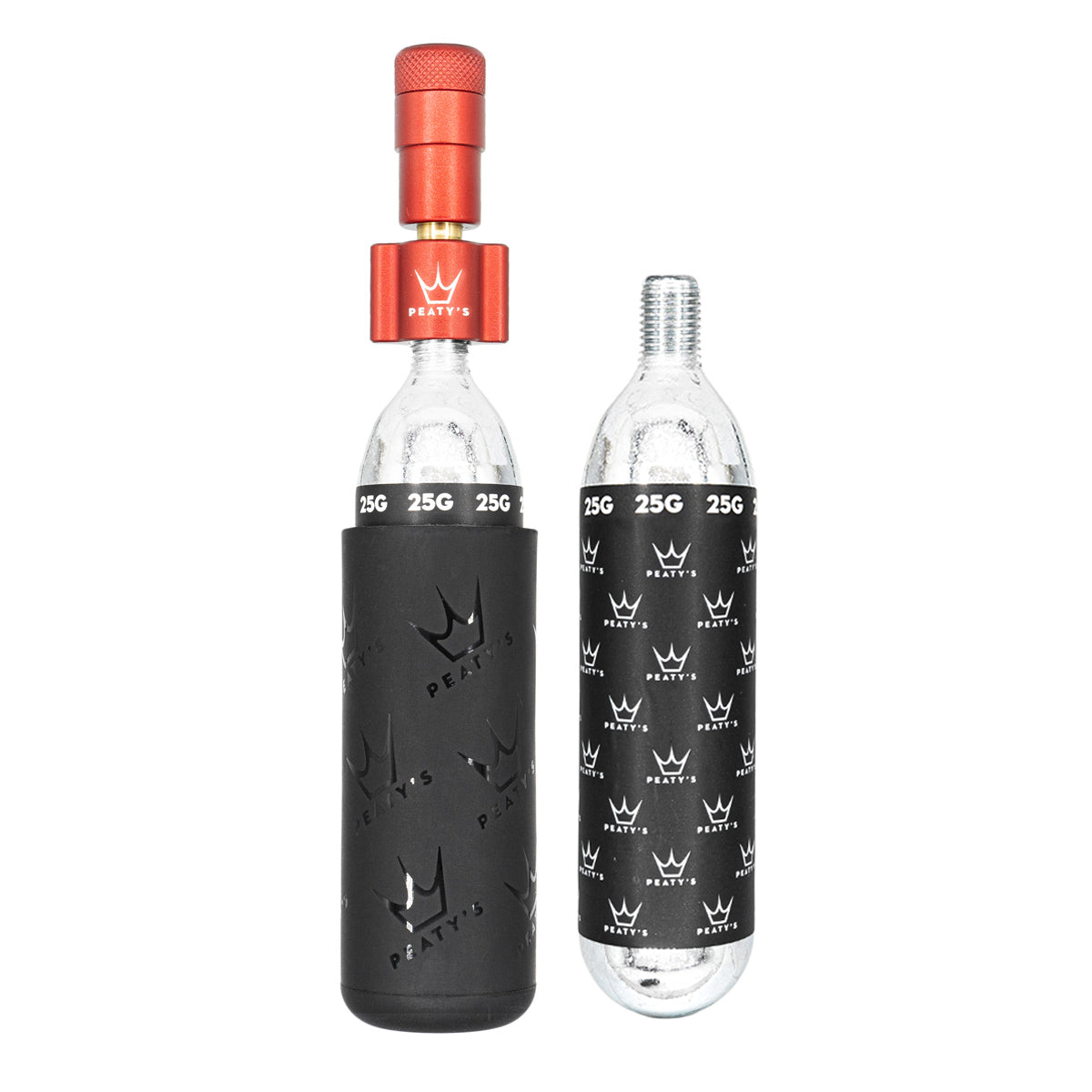 Holeshot CO2 Tyre Inflator - MTB (25 g) - Red