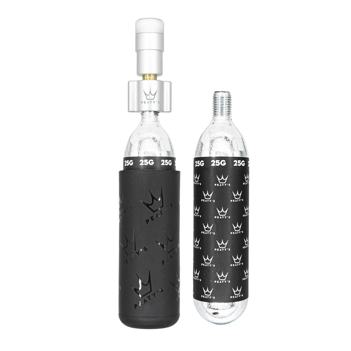 Holeshot CO2 Tyre Inflator - MTB (25 g) - Silver