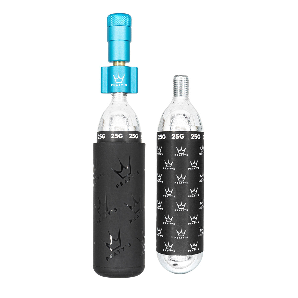 Holeshot CO2 Tyre Inflator - MTB (25 g) - Turquoise