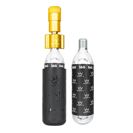 Holeshot CO2 Tyre Inflator - Road & Gravel (16 g) - Gold