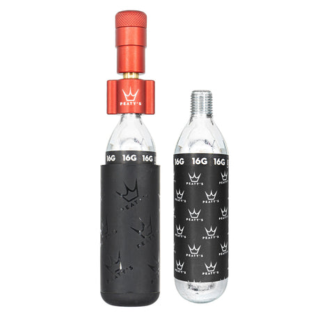 Holeshot CO2 Tyre Inflator - Road & Gravel (16 g) - Red