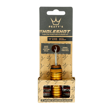 Holeshot Tubeless Puncture Plugger Kit -  Bourbon