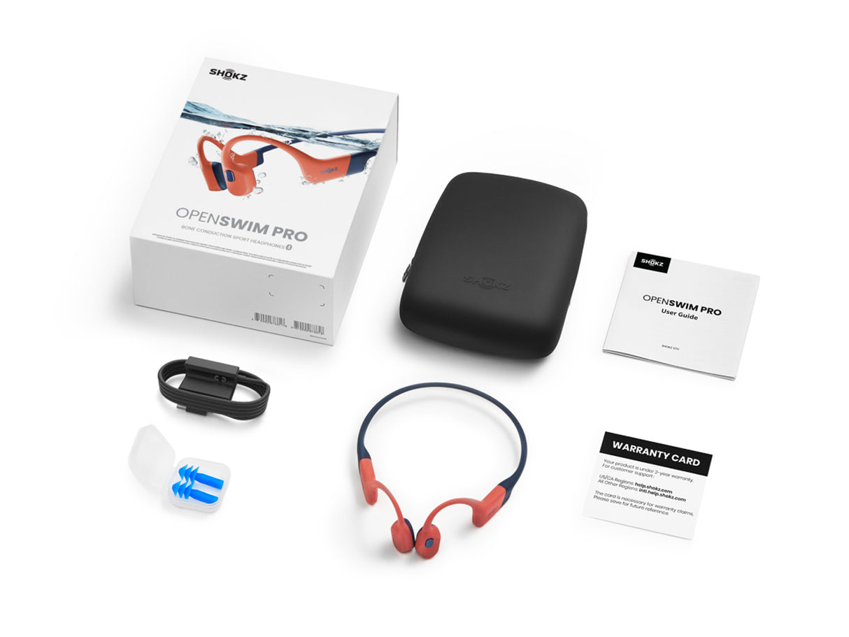 OpenSwim Pro Grey (Wireless Charging) - red