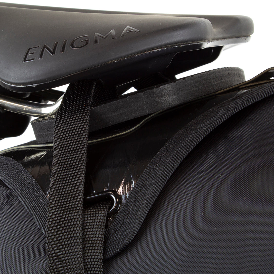 Adventure Race Satteltasche - Schwarz