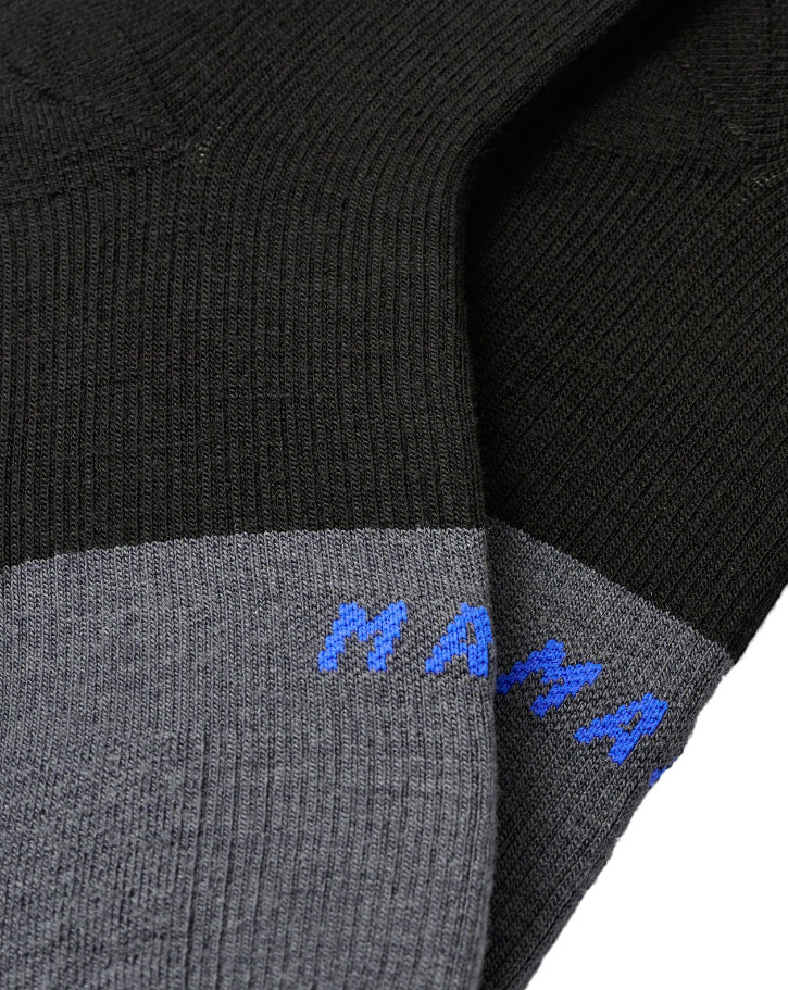 Division Merino Sock - black