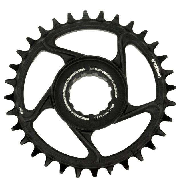 Fazua Direct Mount Kettenblatt, 55,5mm Kettenlinie - black