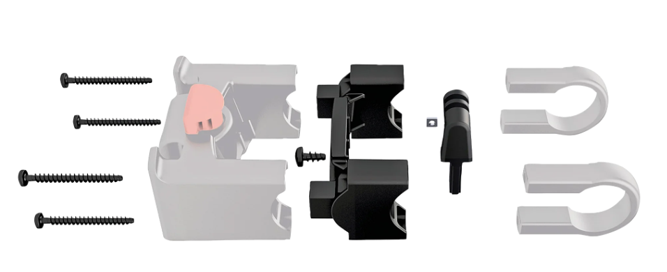 KLICKfix Displaybefestigung Intuvia, für Bosch Inkl. Lenkeradapter