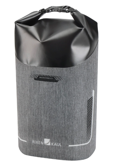 KLICKfix Gabeltasche Bikepack Waterproof 1L - grau