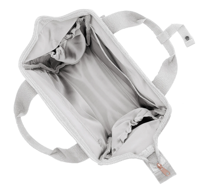 KLICKfix Gepäckträgertasche Roomy GT 12L - twist sky rose