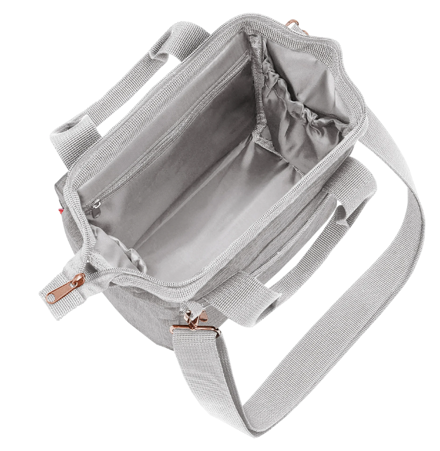 KLICKfix Lenkertasche Roomy 4 L - twist sky rose