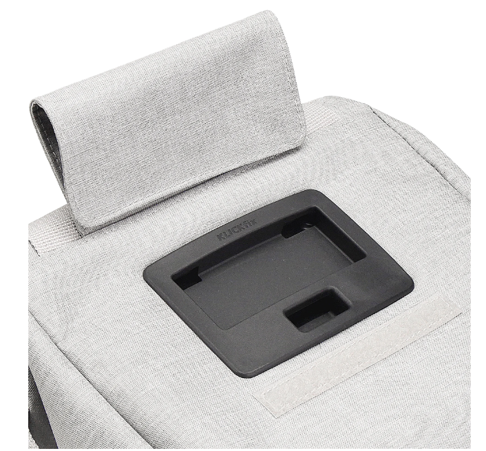 KLICKfix Lenkertasche Roomy 4 L - twist sky rose