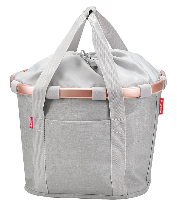 KLICKfix Reisenthel City-Tasche Bikebasket 15L - twist sky rose