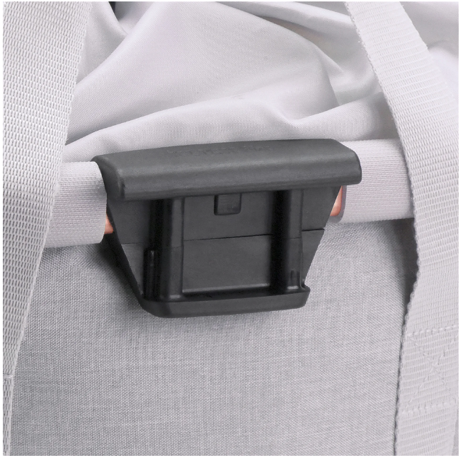 KLICKfix Reisenthel City-Tasche Bikebasket 15L - twist sky rose