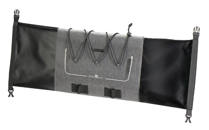 KLICKfix Lenkertasche Bikepack Waterproof 6-12L - grau