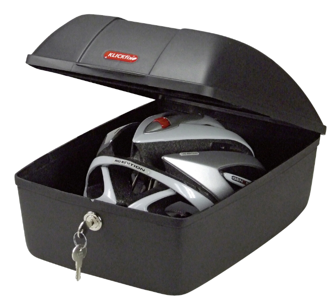 KLICKfix Fahrradbox für Uniklip 2, 12L - schwarz