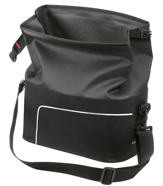 KLICKfix Gepäckträgertasche Waterproof 10L, UniKlip 2 - schwarz
