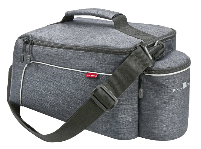 KLICKfix Gepäckträgertasche Rackpack Light 8L, UniKlip 2 - grau