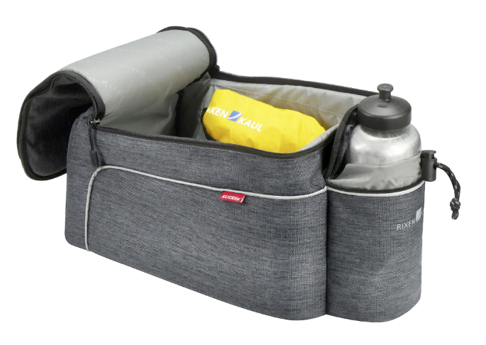 KLICKfix Gepäckträgertasche Rackpack Light 8L, UniKlip 2 - grau